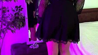 gorgeous mature teases in sexy garter belt allure