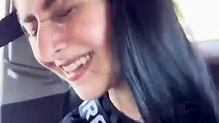 Holidays In Barcelona: Kaitlyn Katsaros ARMPIT LICK Slave Gagging Outdoor!!