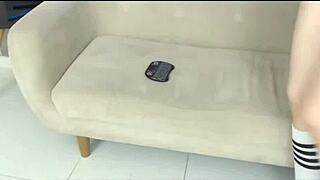 whoa sexy latina colegiala with huge tits gets fucked live 😍 quickie casting fun!