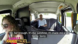 sexy cabbie bangs passenger hard in backseat her big tits bounce wild