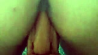 muscular latina girlfriend gapes pussy with 23cm monster cock dildo double penetration