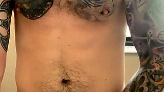 guy loses control jerking hard in public bathroom till orgasm hits