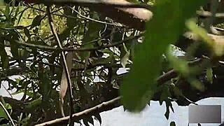 Fucking Moaning Blonde Fitness Babe Outdoors In Florida Swamp Public POV!