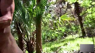 Fucking Moaning Blonde Fitness Babe Outdoors In Florida Swamp Public POV!