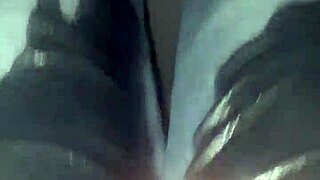 Desperate Woman Soaks Jeans with Hot Piss