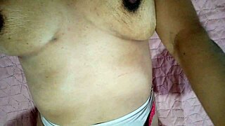 spoiled stepmom caresses her wet pussy lips rubbing clit in horny frenzy