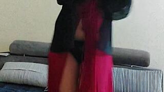 This arab shemale sways her hips in a steamy dance that hooks you instantly.