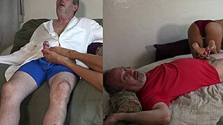 Asian Footjobs Cumshot Split Screen Barefoot Toes