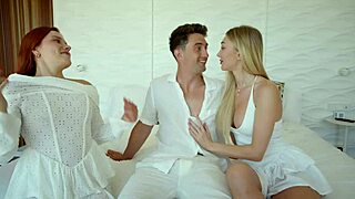 Wife Shares Me With Best Friend In Rough Threesome Choking Deepthroat