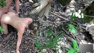 Fucking Moaning Blonde Fitness Babe Outdoors In Florida Swamp Public POV!