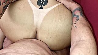 Bold Assfucking And Creampie For Big-Titted BBW Cuckold Wife
