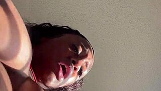 Intriguing babysitter hides surprising skills in pov view