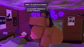 i ride this bbc so hard in our roblox camping adventure