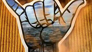 overwhelmed by horny lust fucking that ghetto black pussy bent over bed