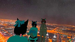 muscle mommy pounds girlfriend pussy hard futanari style