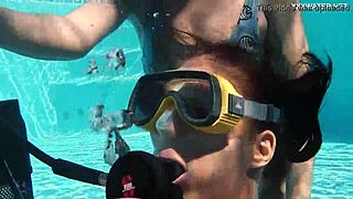 candy and lizzy fuck mike's brains out underwater