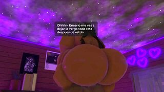 i ride this bbc so hard in our roblox camping adventure