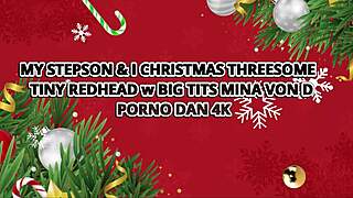 bubble butt ginger mina von d takes double penetration from stepfamily rough