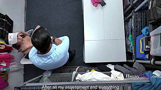 Teen Caught Shoplifting Gets Blackmailed By Cop For Rough Public Sex - Slay Kay Juan Largo