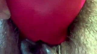 hey milf candy rose toys her juicy clit while sucking wet pussy lips