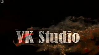 abby bends over for monster cock deep in her ass, gagging on every thrust