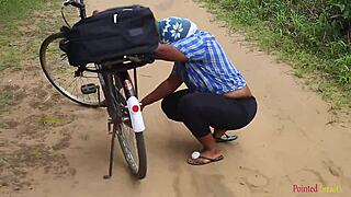 country white fat ass queen gangbanged hard in village bush outdoors