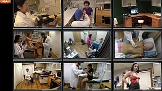 angel santana's pre-employment physical with aria nicole turns hospital humiliation wild