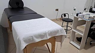 doctor performs real anal rectal exam on patient