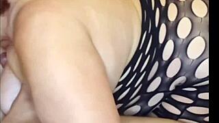 fat granny wife spreads her chubby shaved pussy for my hungry tongue and fingers