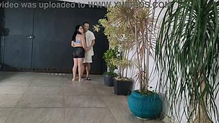 hey neighbor, wanna bang me bareback in the garage while my cuckold hubby showers?