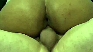 Feel the thrill as fat daddy unloads deep in my huge latina ass