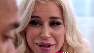 Huge monster cock titty fucks chubby blonde spencer scott's big tits