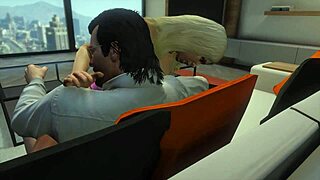 GTA 5 Inviting Hooker Lady for Hard Whore Sex Game Session