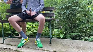 mature cougar's saggy tits made me explode outdoors 😍💦