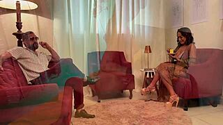 Housewife blackmailed into juicy interracial fucking with monster black cock