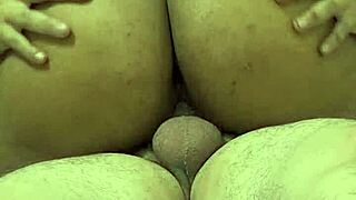 Feel the thrill as fat daddy unloads deep in my huge latina ass