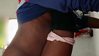 wife moans loud taking huge black cock in homemade interracial pounding 😩💦