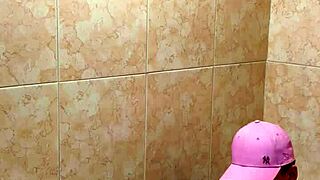 horny colombian students sneak bathroom sex with big asses blowjobs