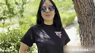 torbe catches hot venezuelan valeria valois and fucks her tight ass for cash