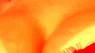 hot brunette goddess teases huge tits tittyfucks and plugs fat ass anal with moans 😈🔥💦