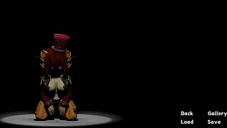 Comical furry interracial threesome creampie big ass tits cowgirl riding heat game!