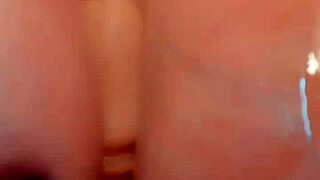 hot brunette goddess teases huge tits tittyfucks and plugs fat ass anal with moans 😈🔥💦