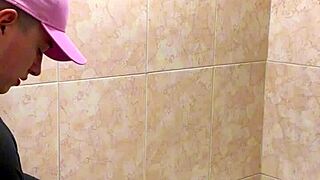 horny colombian students sneak bathroom sex with big asses blowjobs