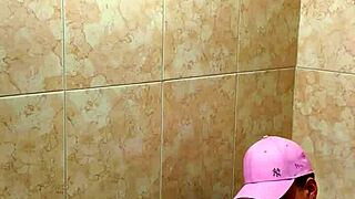 horny colombian students sneak bathroom sex with big asses blowjobs