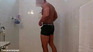 i get so horny from sniffing used panties in the bath