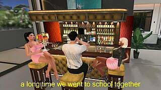 uh, kim's friend... givin lapdance while hubby's away cheatin