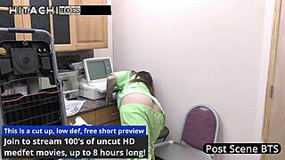 wanna catch stefania mafra cumming hard as the horny nurse?