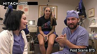 wanna catch stefania mafra cumming hard as the horny nurse?