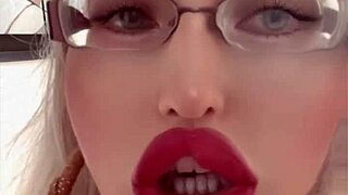 crossdressing bimbo turns you into her sensual femdom fuck toy