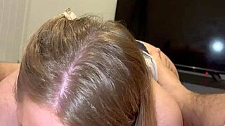 Whoa, stepmom's pro blowjob on huge cock part 2?!